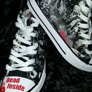 Custom walking dead converse